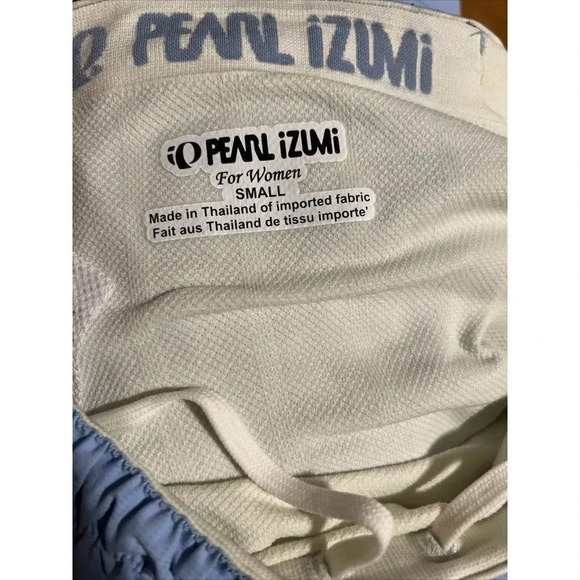 Pearl Izumi Womens Workout Cycling Shorts Light Blue Small With Pocket. - Picture 7 of 8